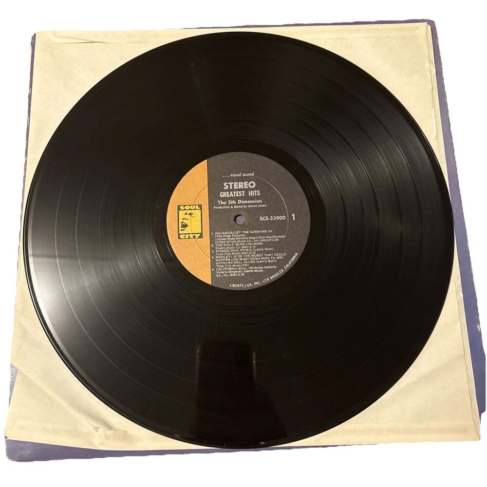 The 5th Dimension - Greatest Hits -  SCS-33900 - Vinyl - Picture 7 of 10